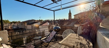 Maison de ville T5 avec terrasse sur les toits de la ville